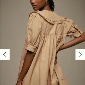 Pilcro Short-Sleeve Bow-Front Tunic Mini Dress